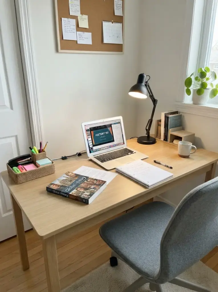 Create a Focused Desk Setup