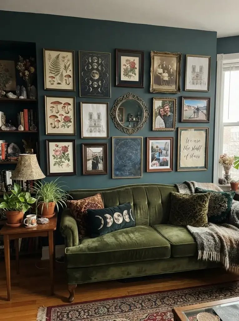 Create a Gothic Gallery Wall With Personal Meaning