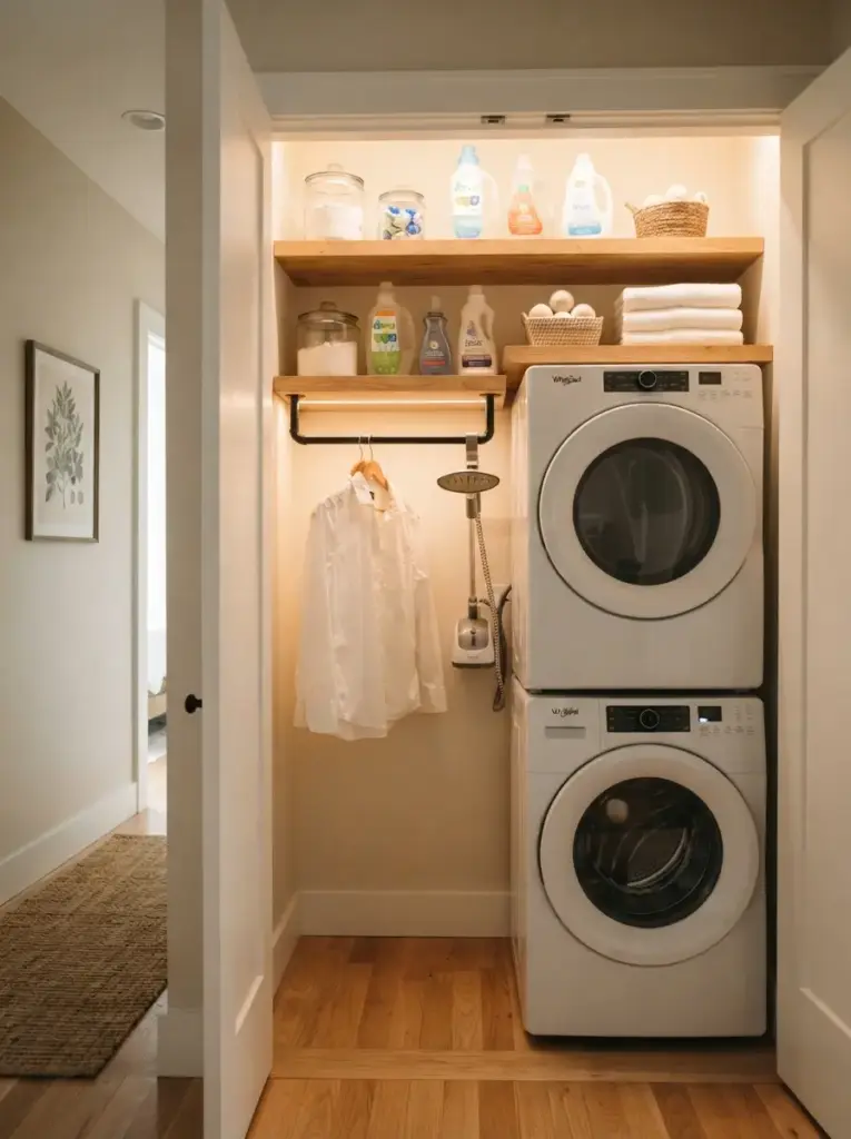 Create a Laundry Closet Conversion
