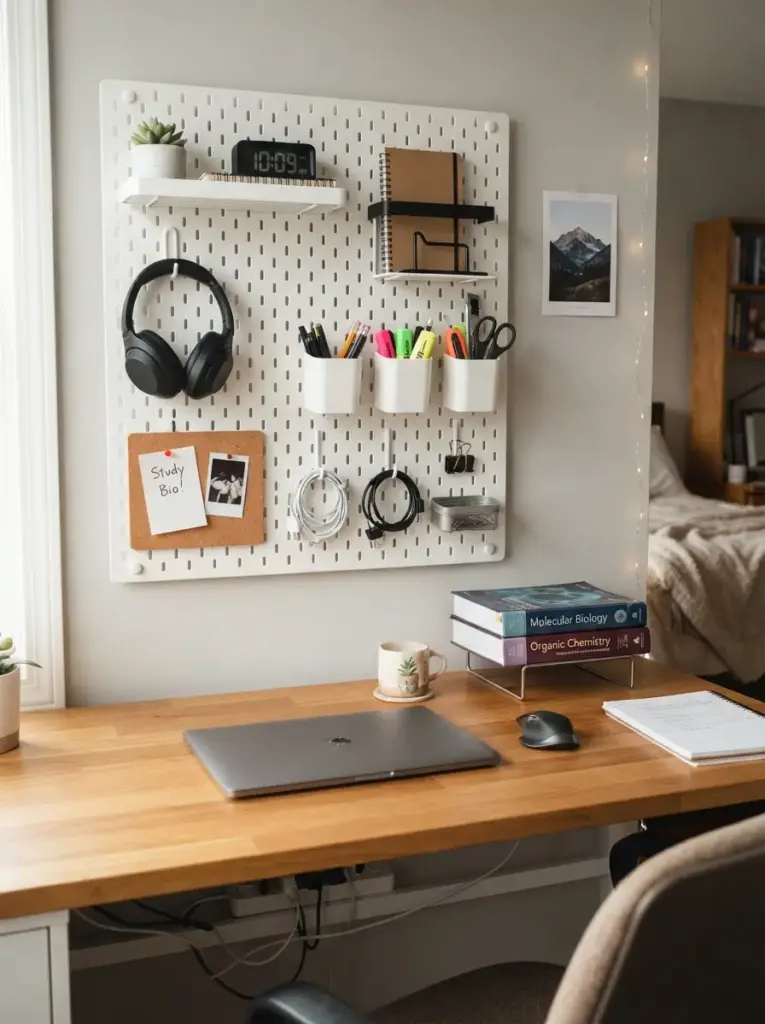 Create a Pegboard Station Without Drilling