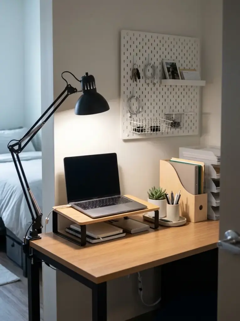 Create a Real Study Zone at the Desk