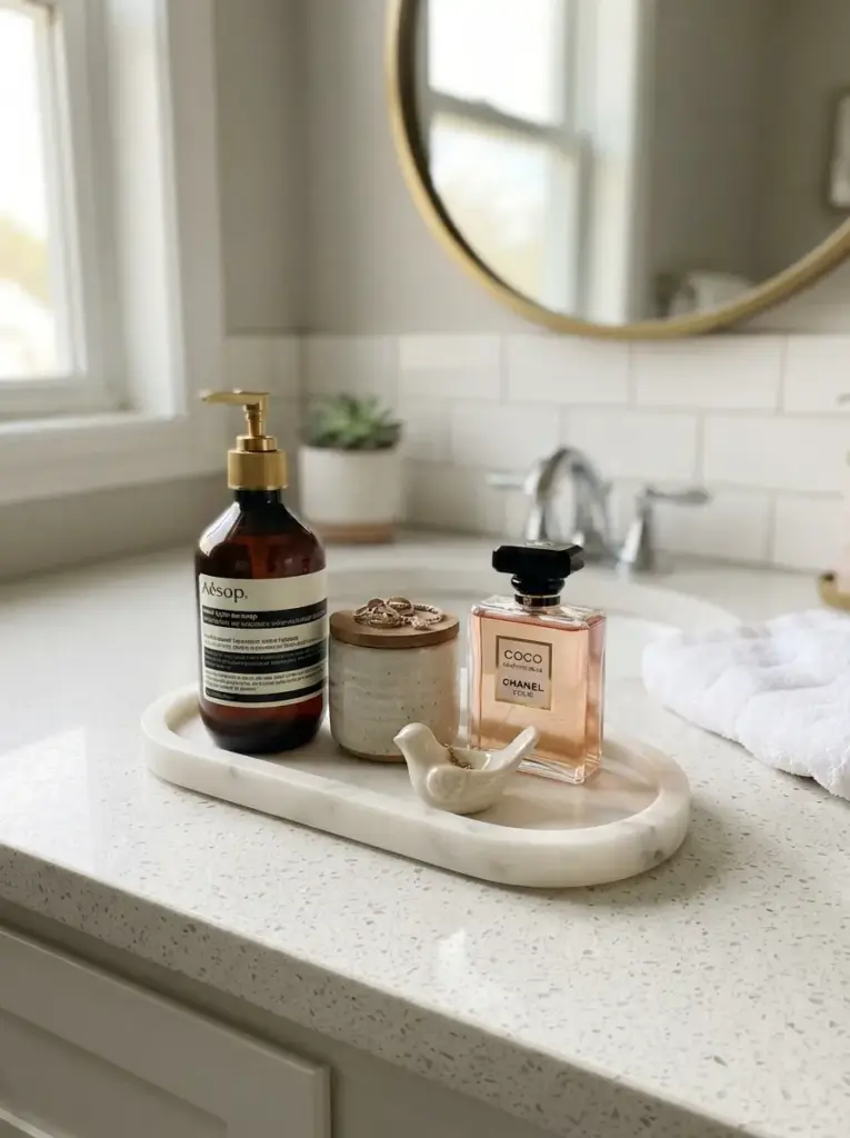 Create a Refined Vanity Tray for Daily Essentials