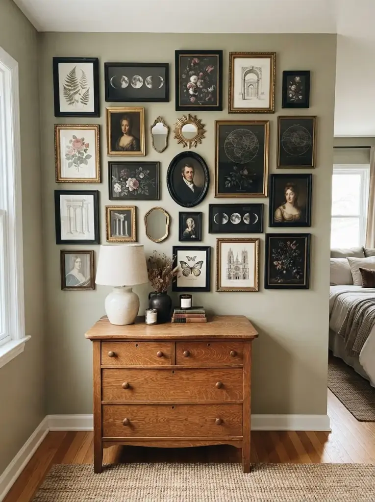 Create a Vintage Gallery Wall with Controlled Spacing