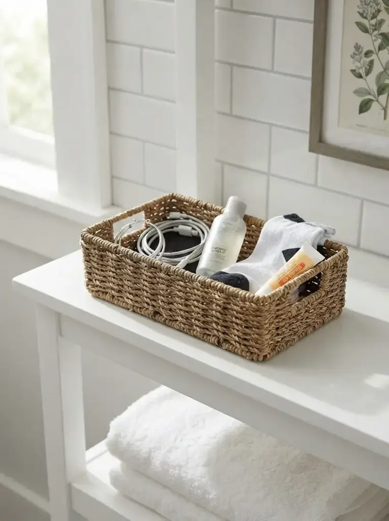 Create a Weekly Reset Basket