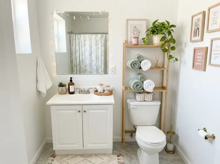 Cute Bathroom Decor Ideas for Apartments and Rentals
