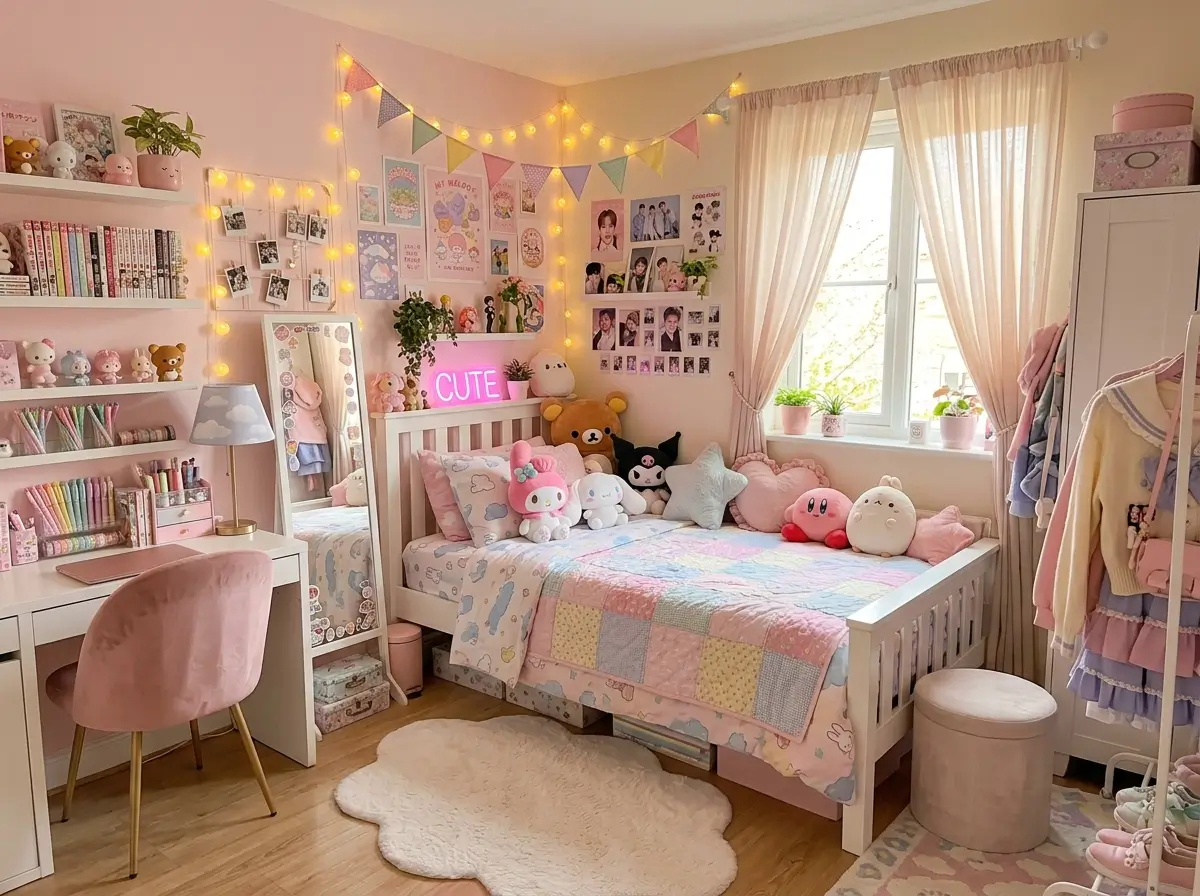 Cutecore Room Ideas for Cute Stylish Bedroom Makeover