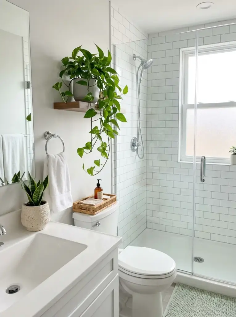 Decorate with Plants or Faux Greenery