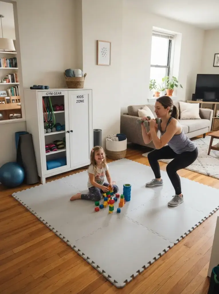 Design A Family-Friendly Apartment Workout Area