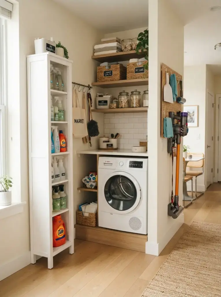 Design a Multi-Purpose Laundry and Utility Corner