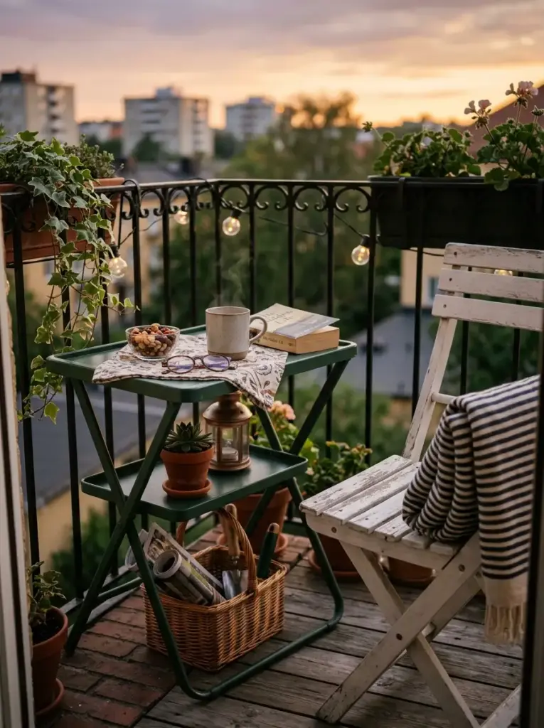 Design a Small Sunset Coffee Station
