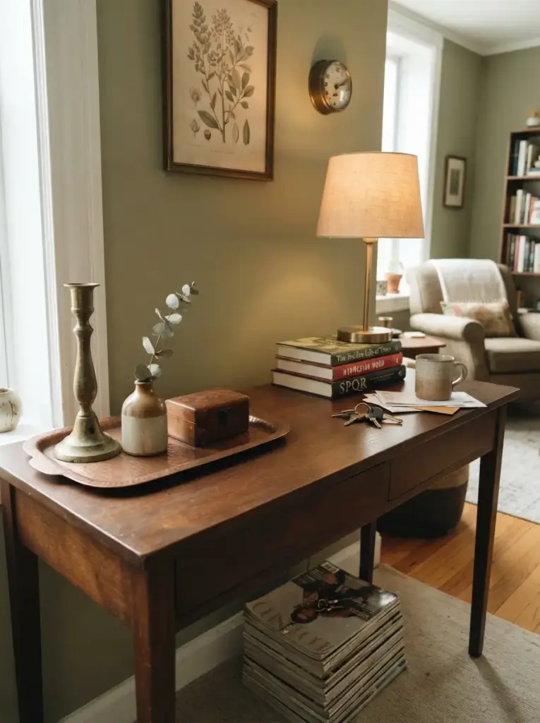 Display Antique-Looking Objects with Restraint