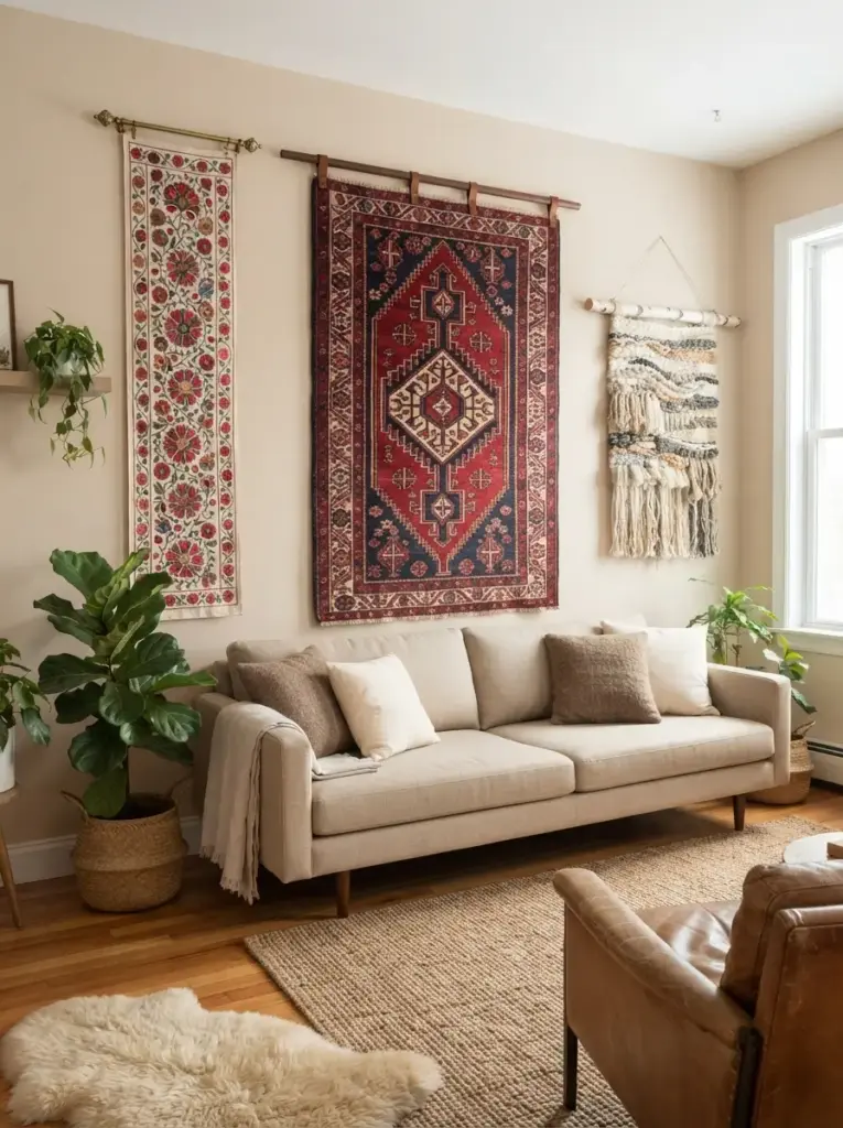 Display Textiles for Softness and Sound Control