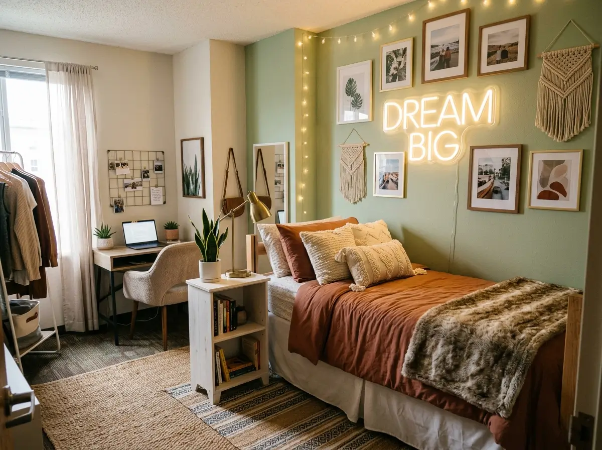 Dorm Apartment Decor Ideas for Small Rooms That Wow Now