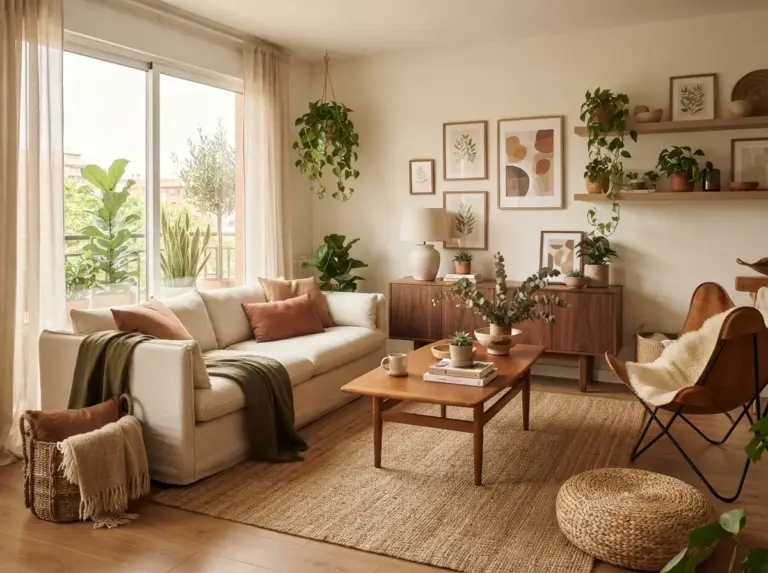 Earthy Apartment Decor Ideas for Warm Modern Spaces
