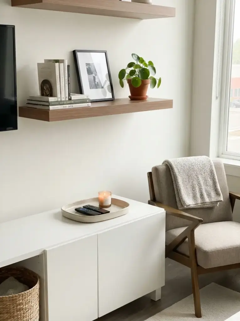 Edit decor so storage stays usable
