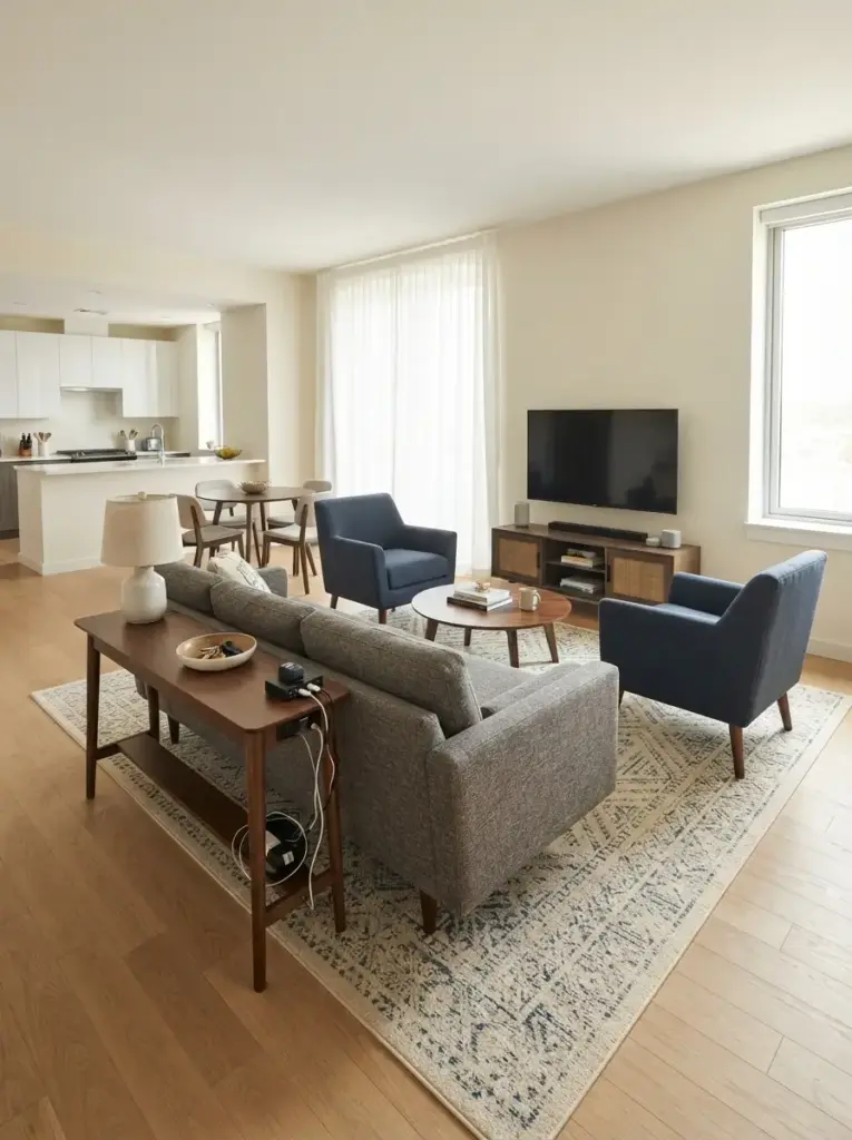 Float Furniture to Improve the Layout
