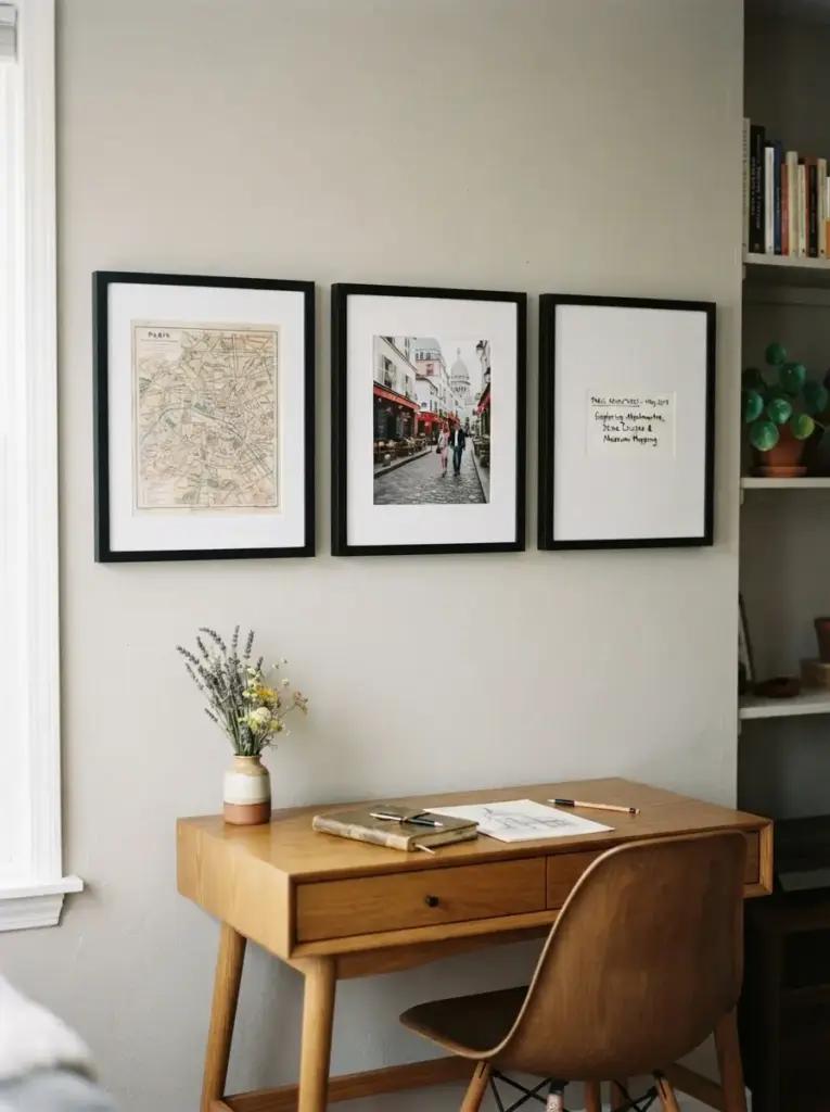 Frame Maps, Plans, and Personal Documents