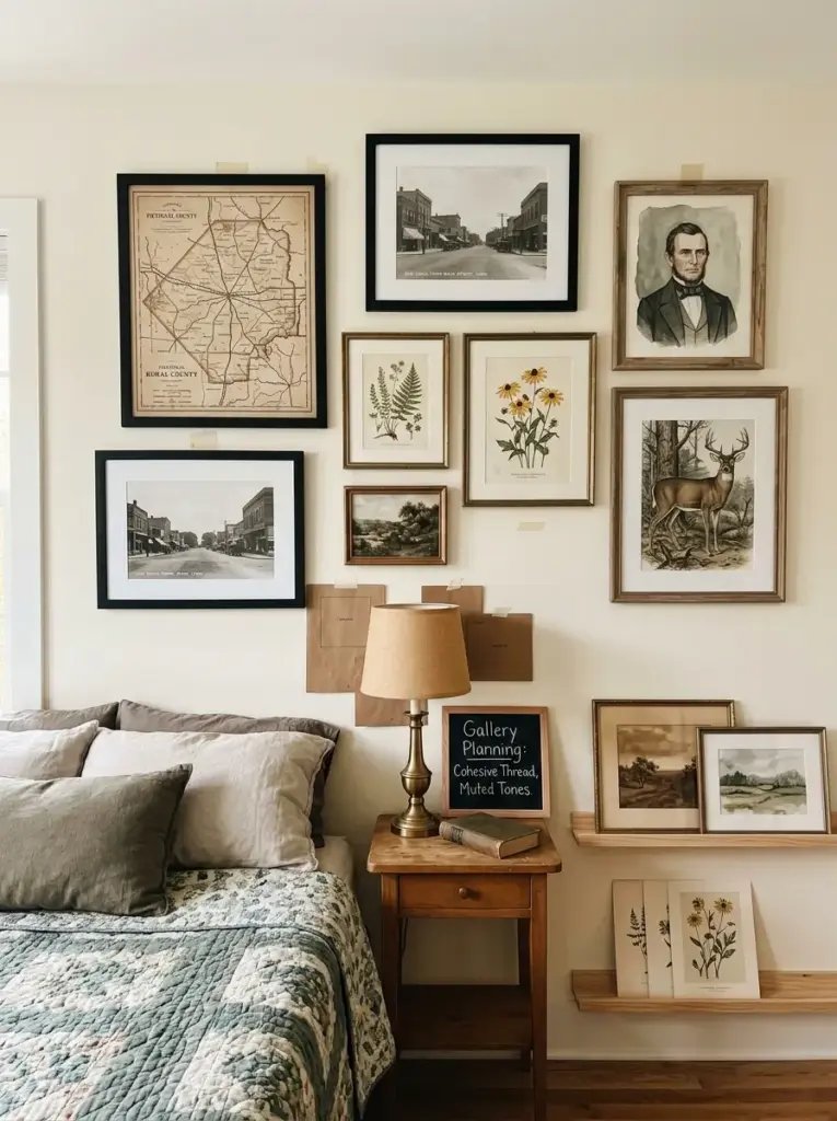 Frame Old Maps, Landscapes, and Folk Prints
