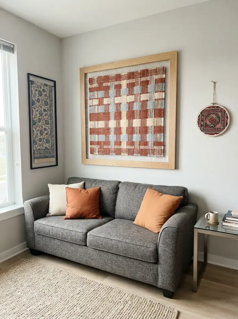 Frame Textiles for Soft Color and Texture