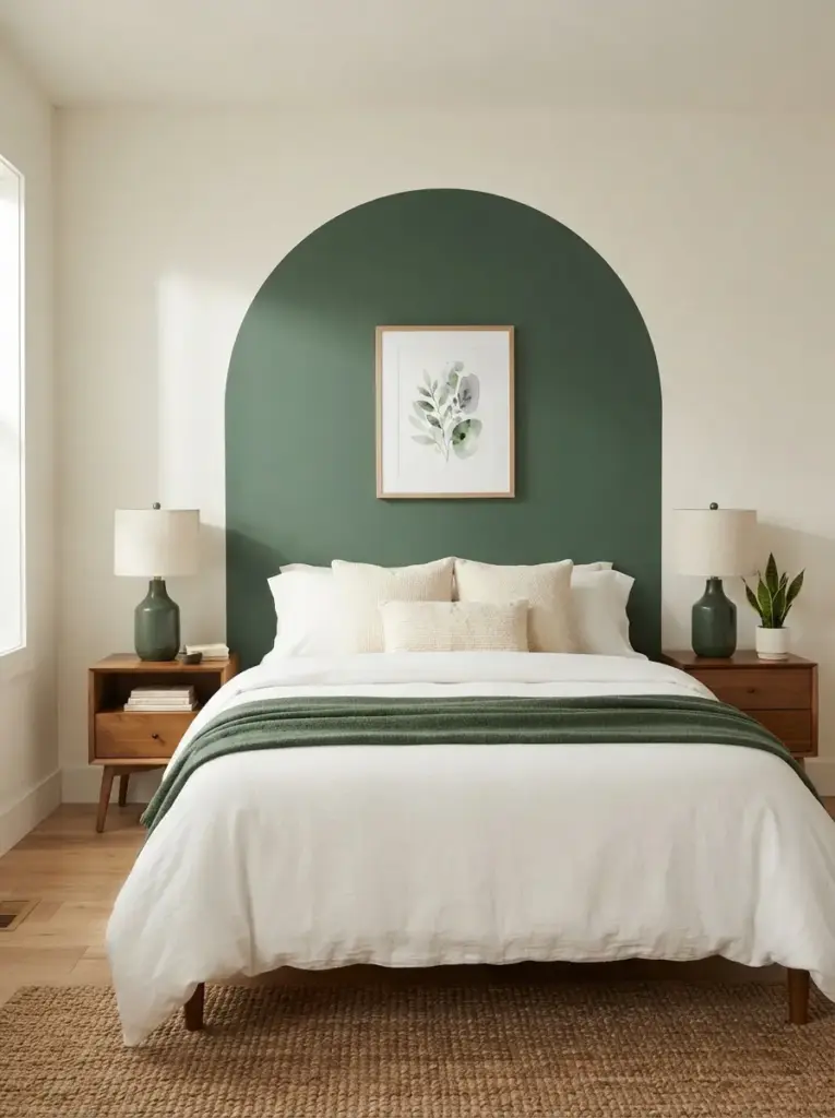Frame a Bed With Removable Wall Decals