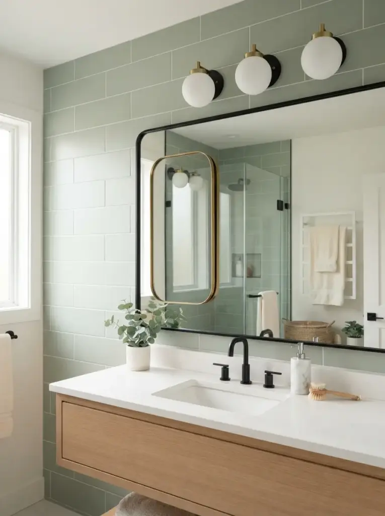 Frame or Upgrade a Builder-Grade Mirror