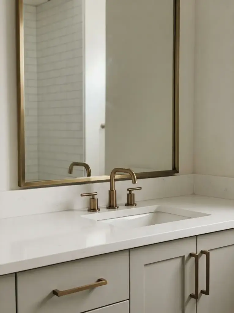Frame the Builder-Grade Mirror
