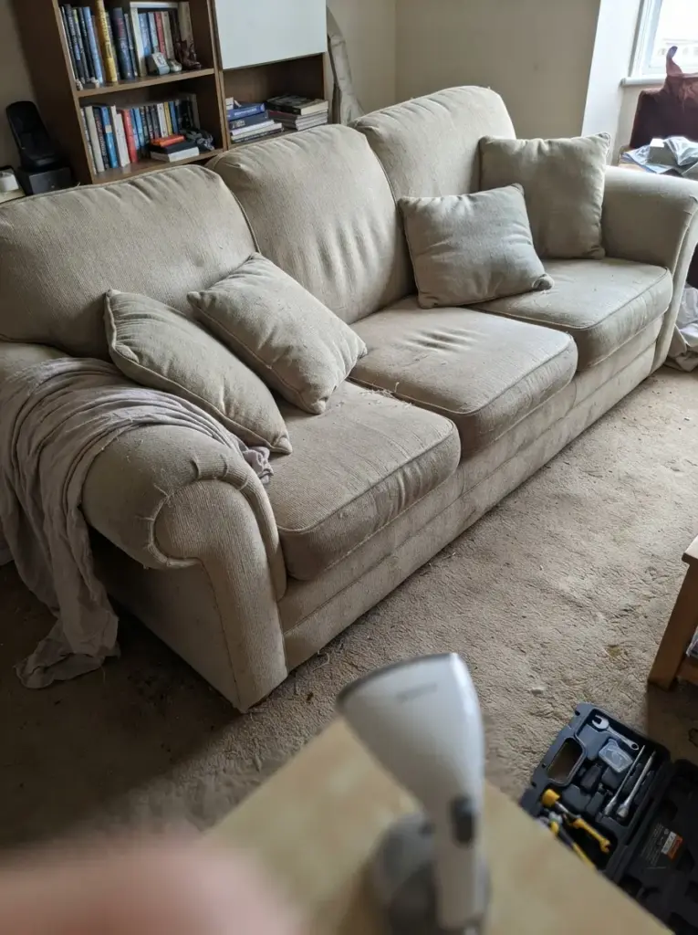 Give the Sofa a More Tailored Finish