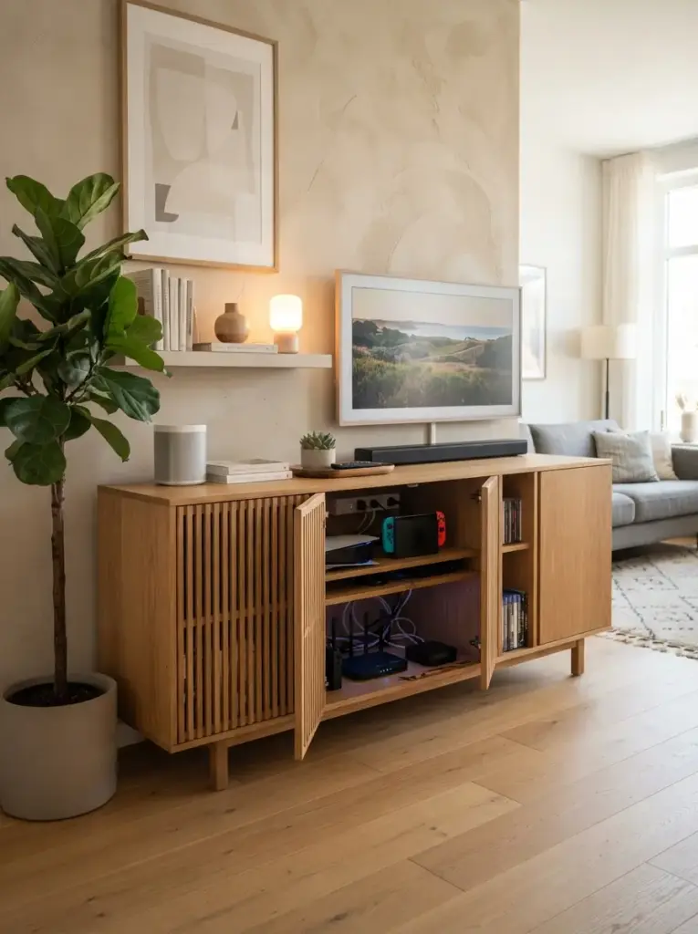 Hide Devices Behind Ventilated Doors