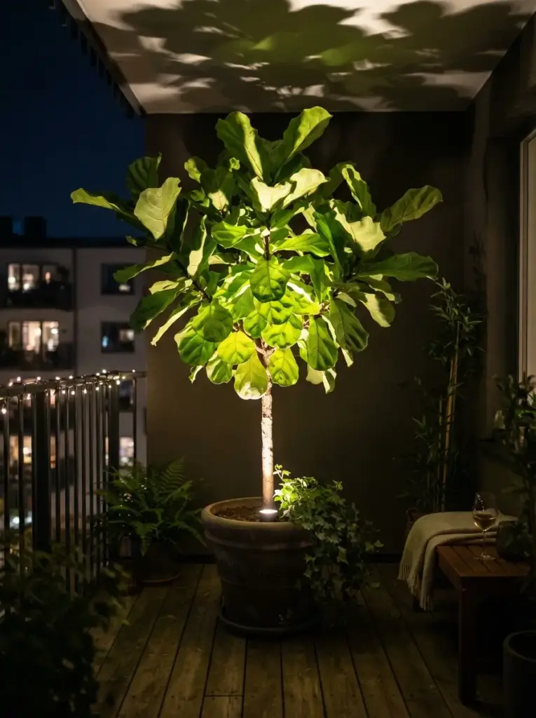 Highlight Plants With Small Uplights
