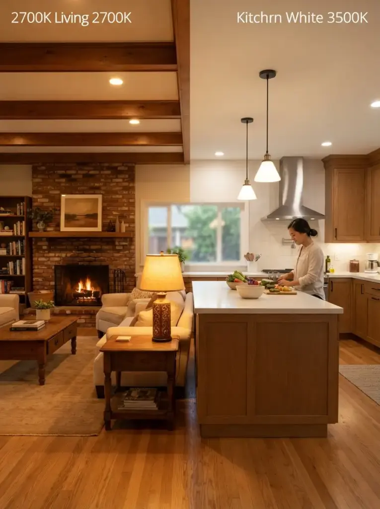 Improve the Room With Warm Layered Lighting