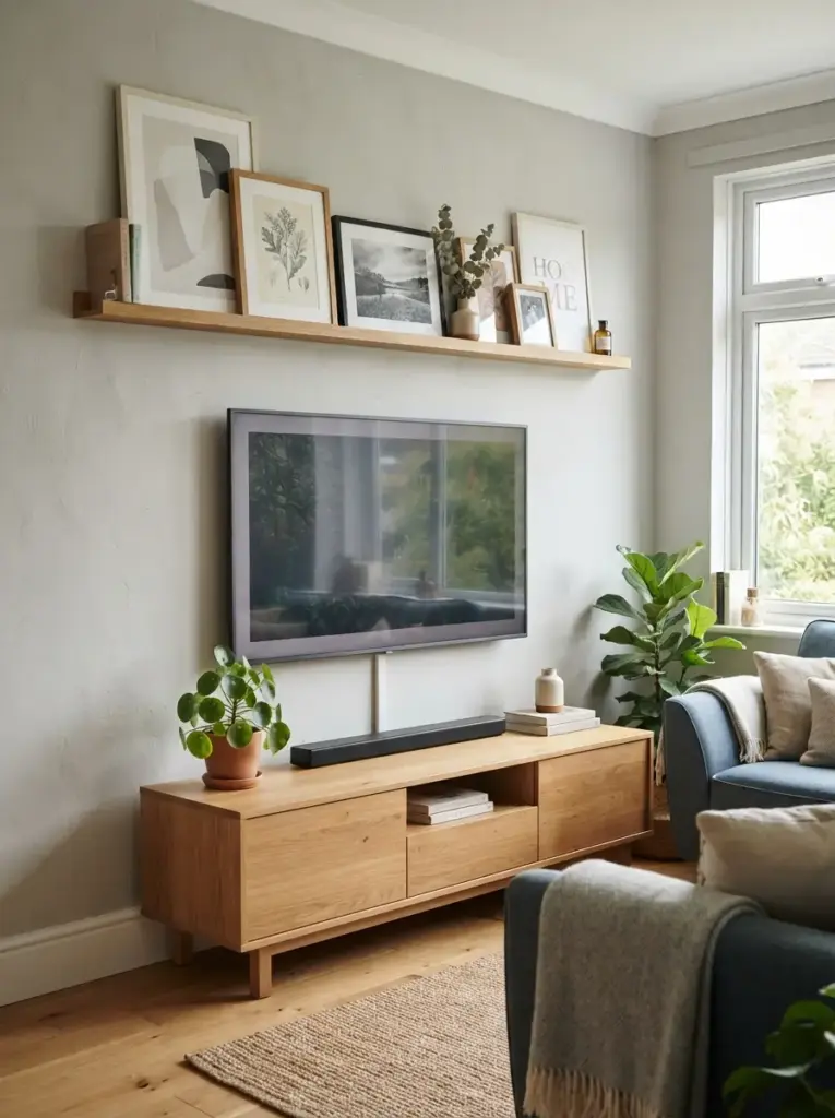 Install Picture Ledges Instead of Deep Shelves