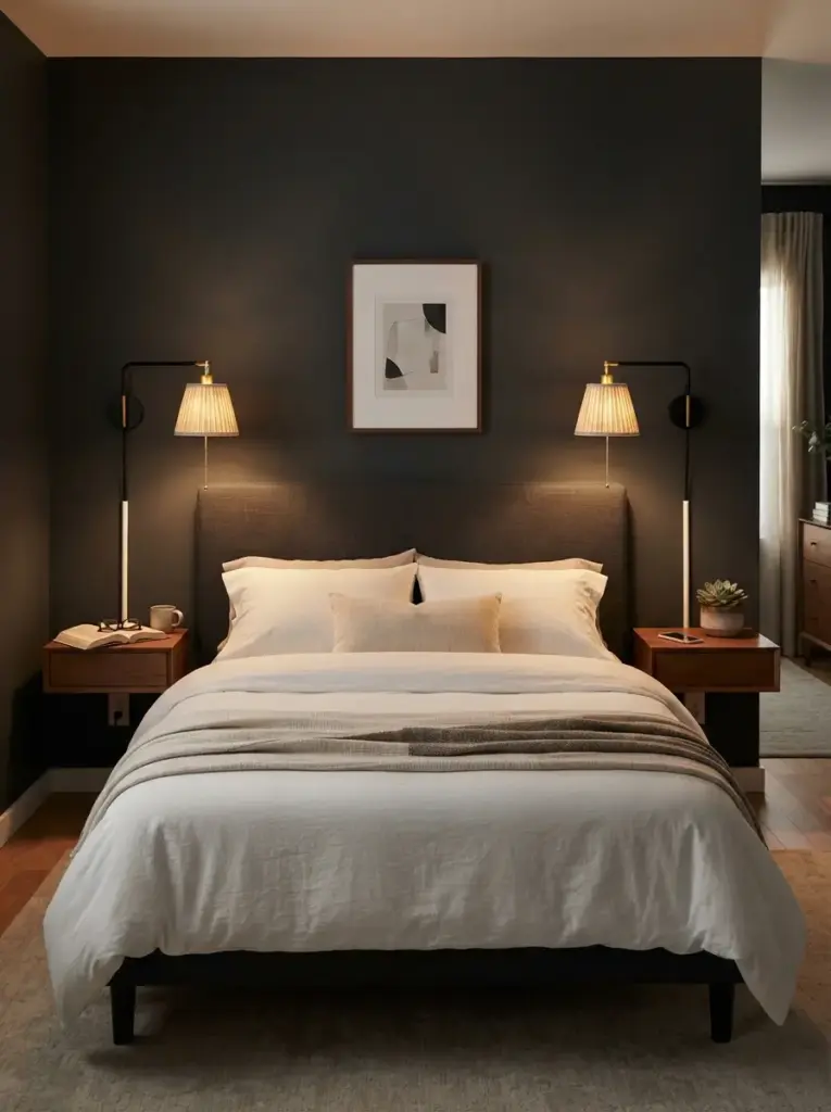 Install Plug-In Sconces Beside the Bed