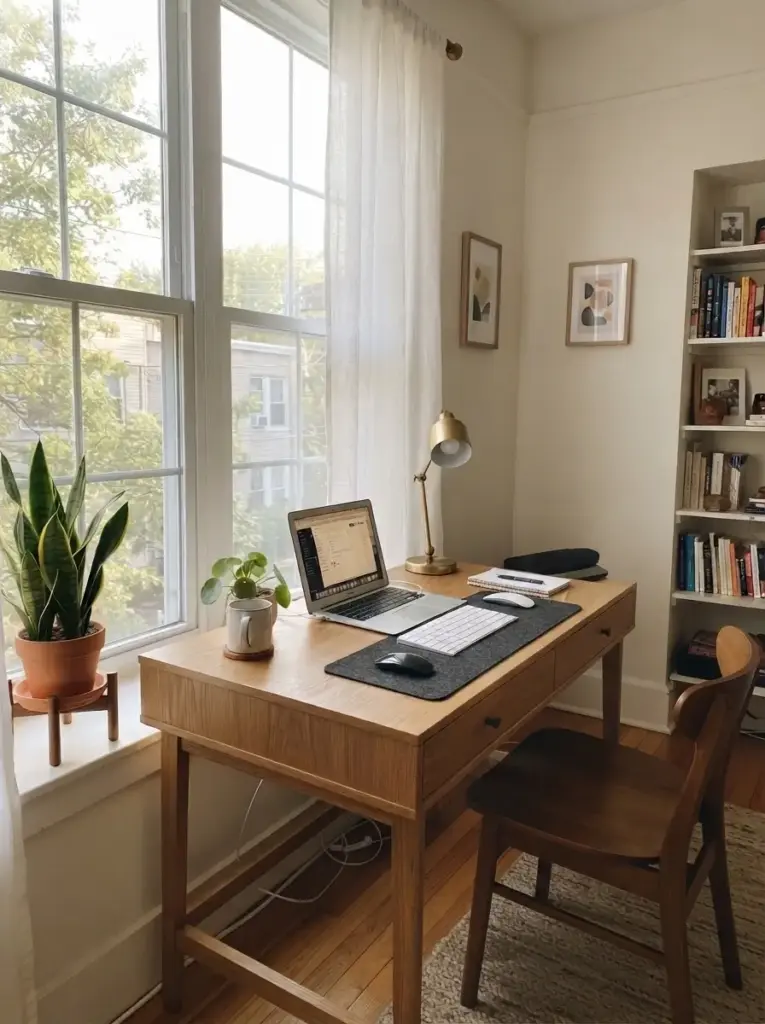 Install a Window-Facing Desk