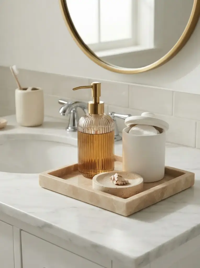 Introduce Stone and Glass in Small Amounts