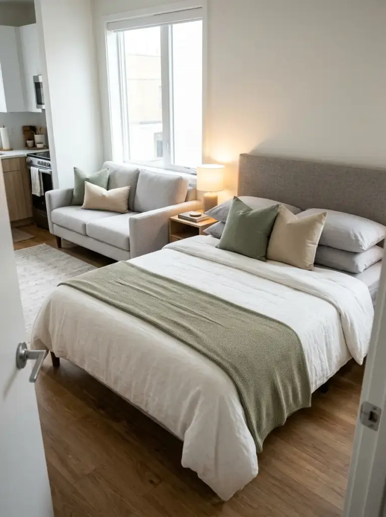 Keep the Bed Area Calm and Easy to Maintain