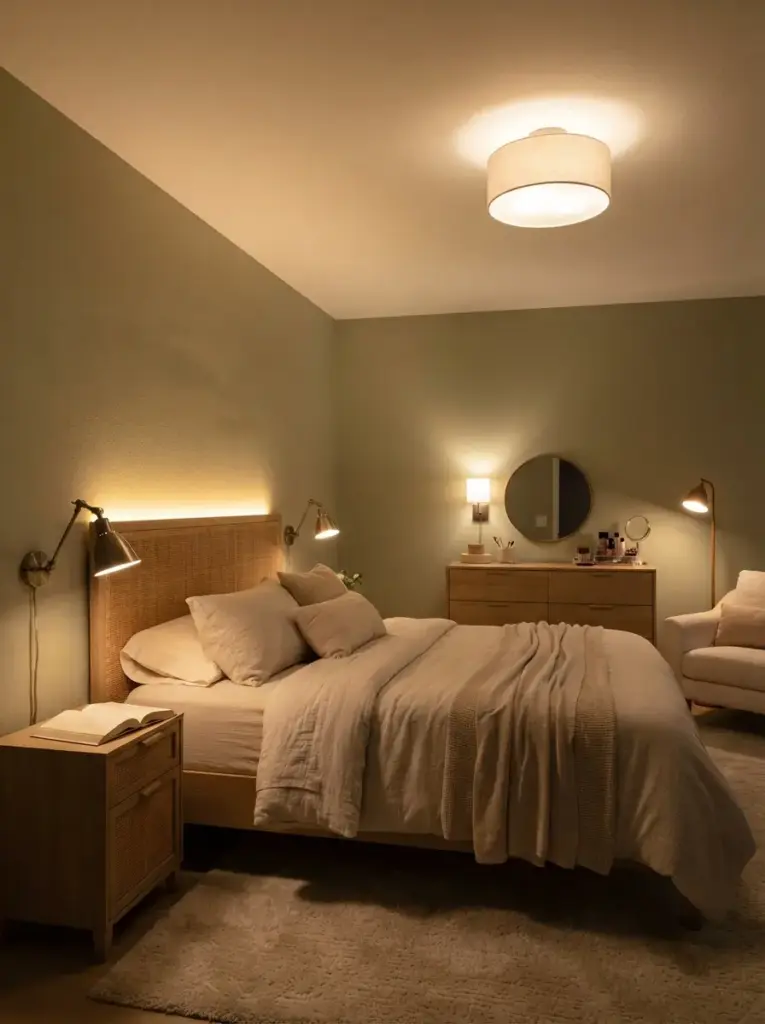 Layer Lighting at Three Levels