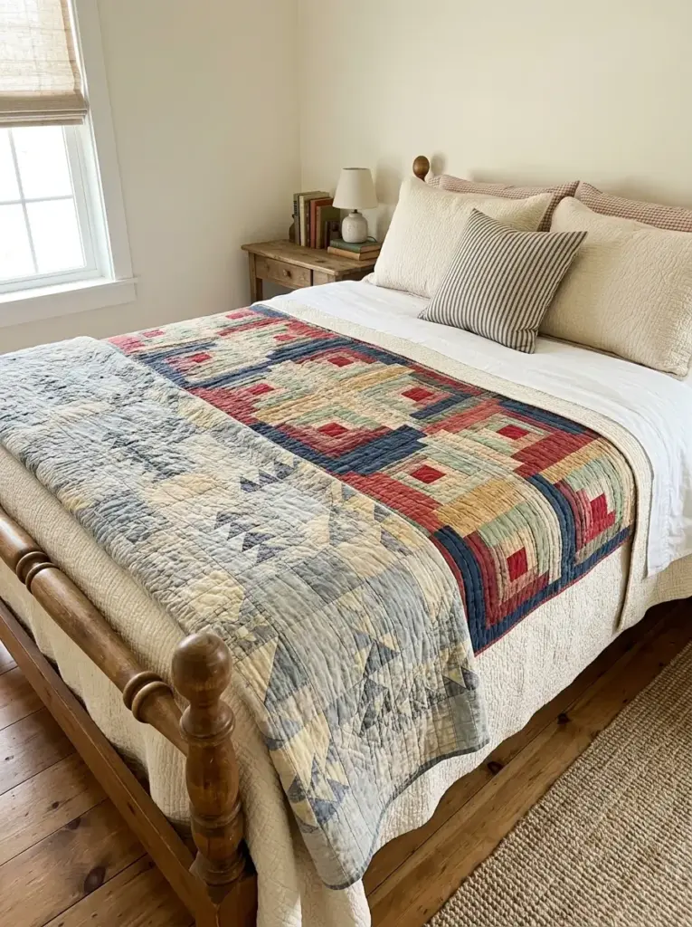 Layer Quilts Without Making the Bed Look Heavy