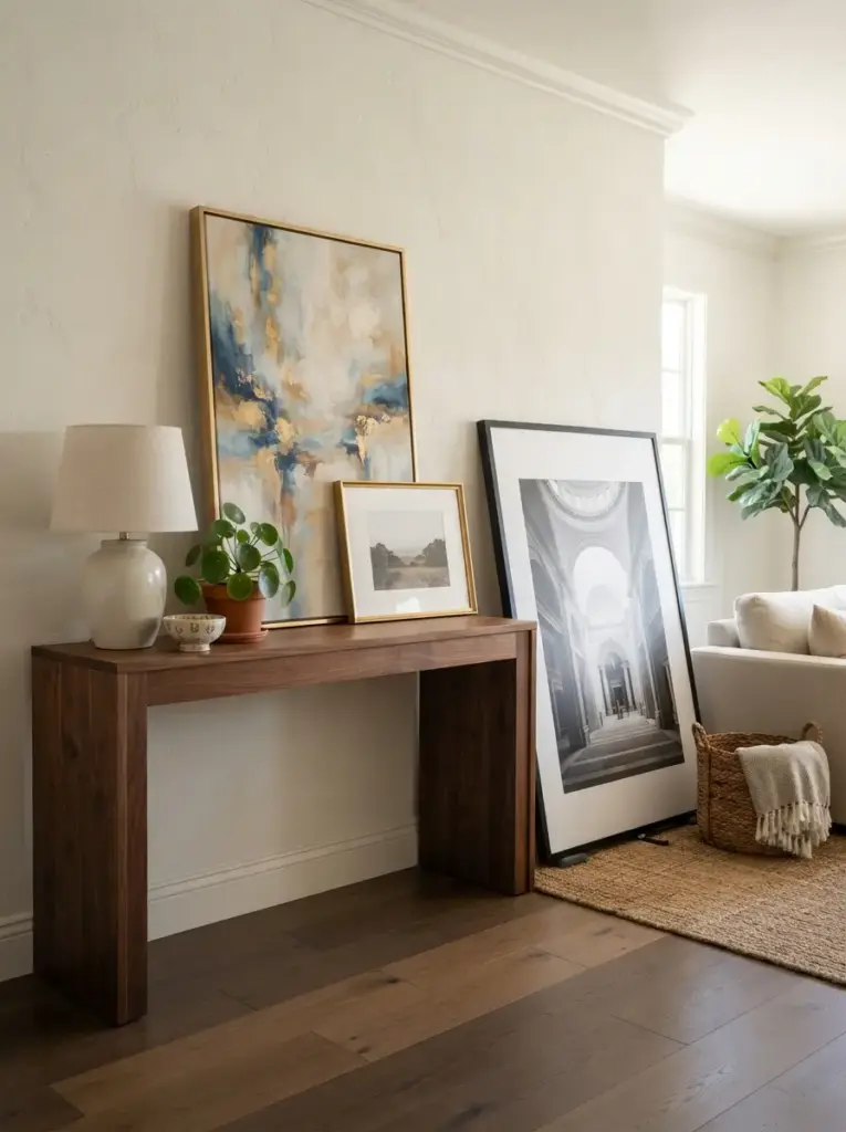 Lean Art for a Relaxed Rental-Friendly Setup
