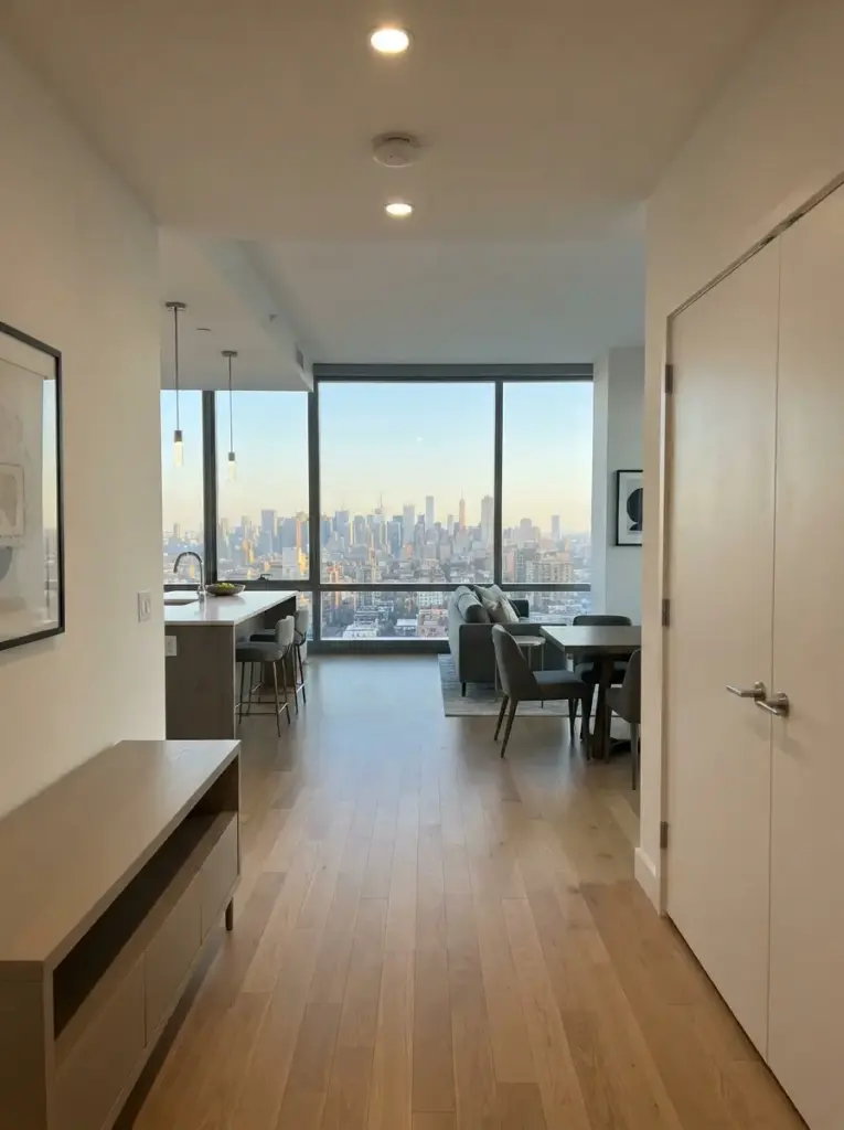 Let the windows guide the entire furniture layout