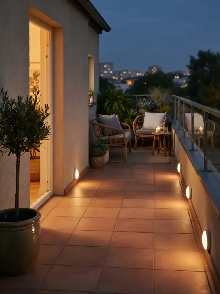 Light the Floor With Low Path Markers
