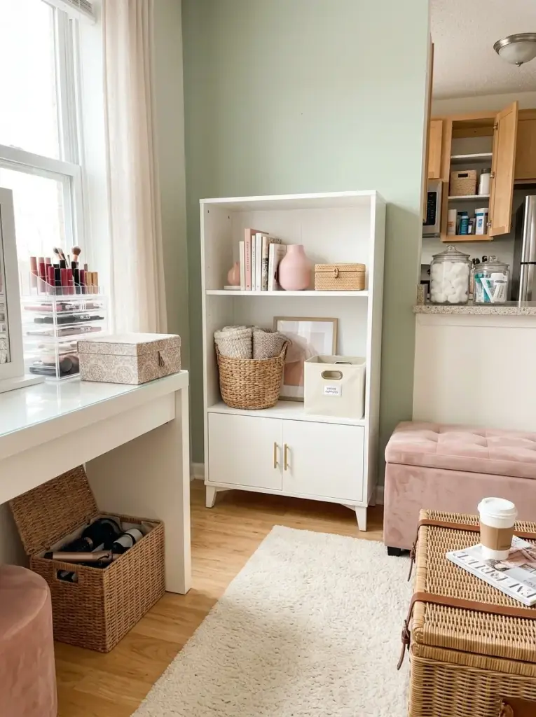 Make Storage Look Like Part of the Decor