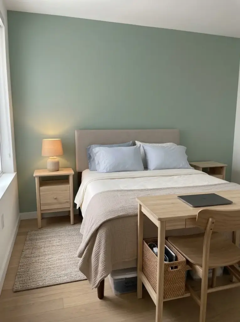 Make the Bedroom Calm and Storage-Friendly
