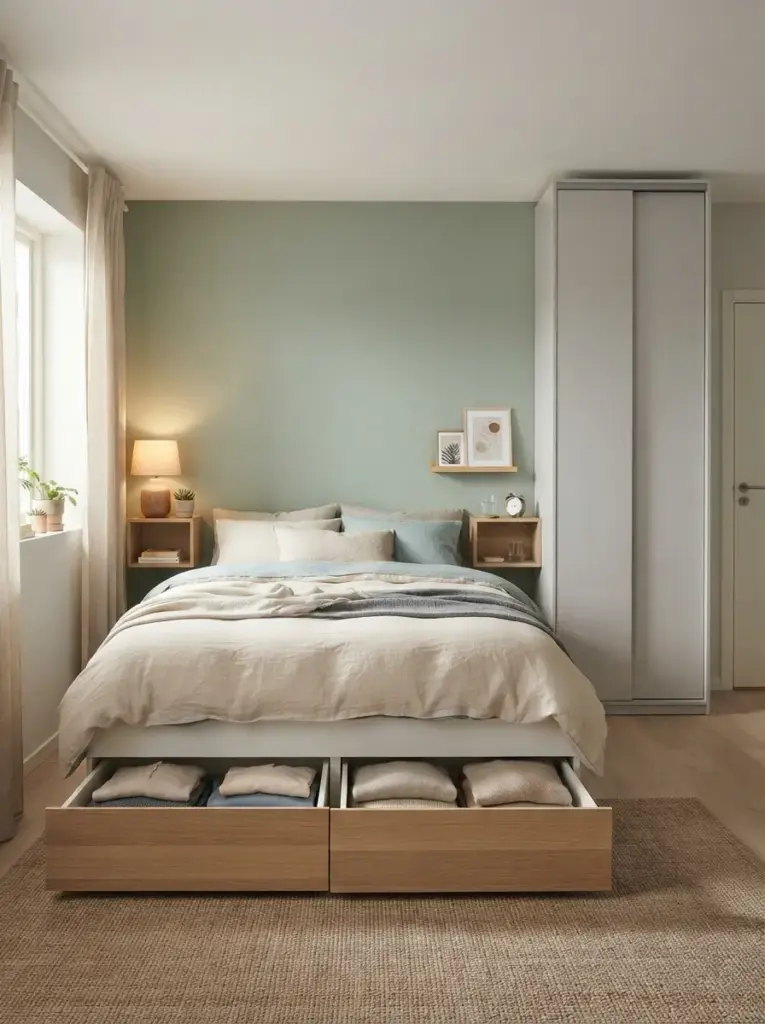Make the Bedroom Work Harder With Smart Storage