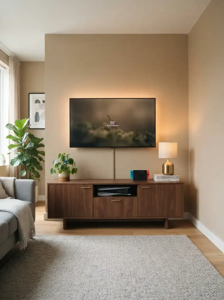 Make the Media Wall Calm and Low-Contrast