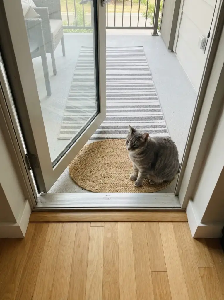 Manage the doorway as a safety zone