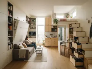 Micro Apartment Ideas With Clever Storage Solutions