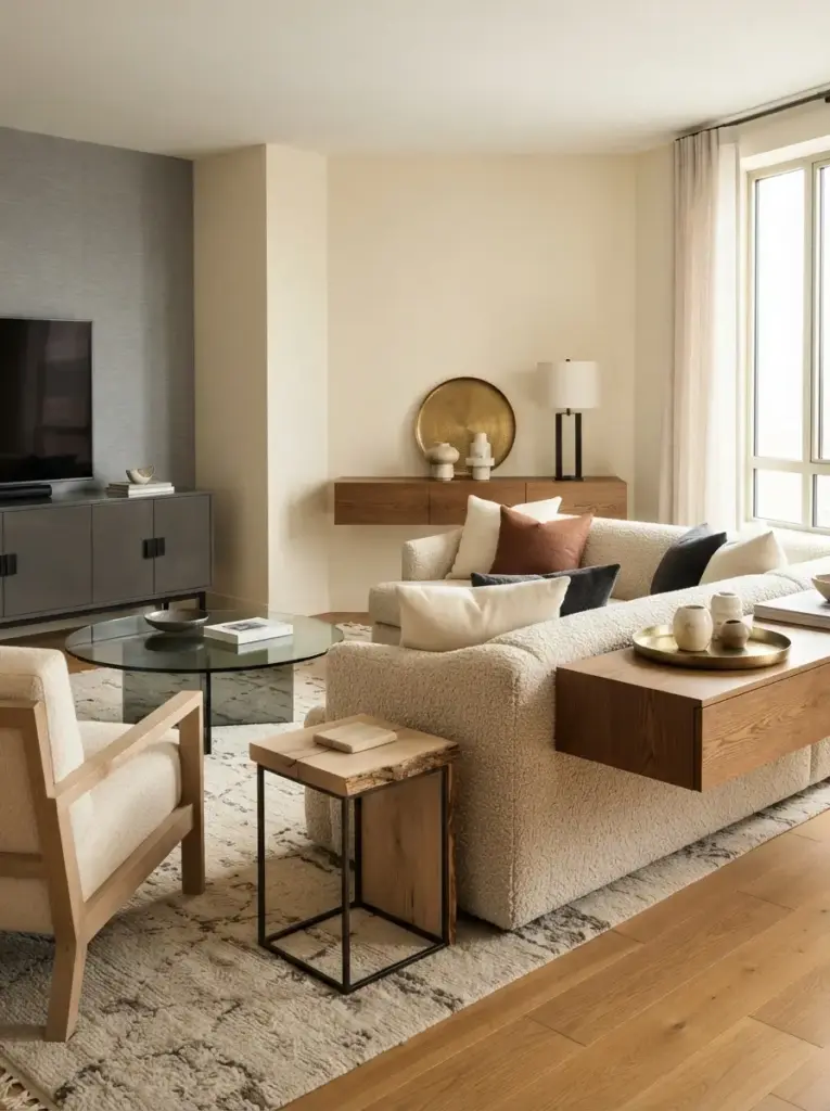 Mix Three Materials for Designer Depth