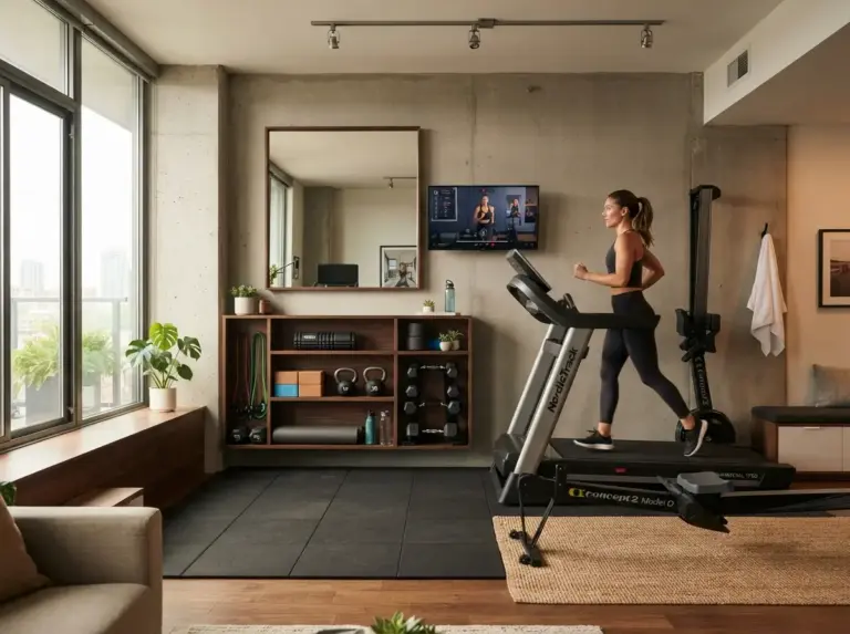 Modern Apartment Gym Setup Ideas For Fitness Lovers