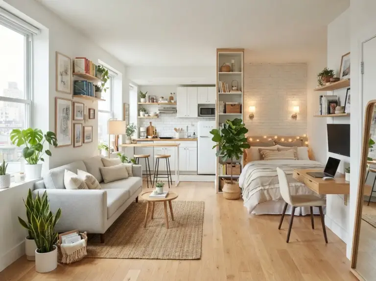 One Room Apartment Decor Ideas For Tiny Homes
