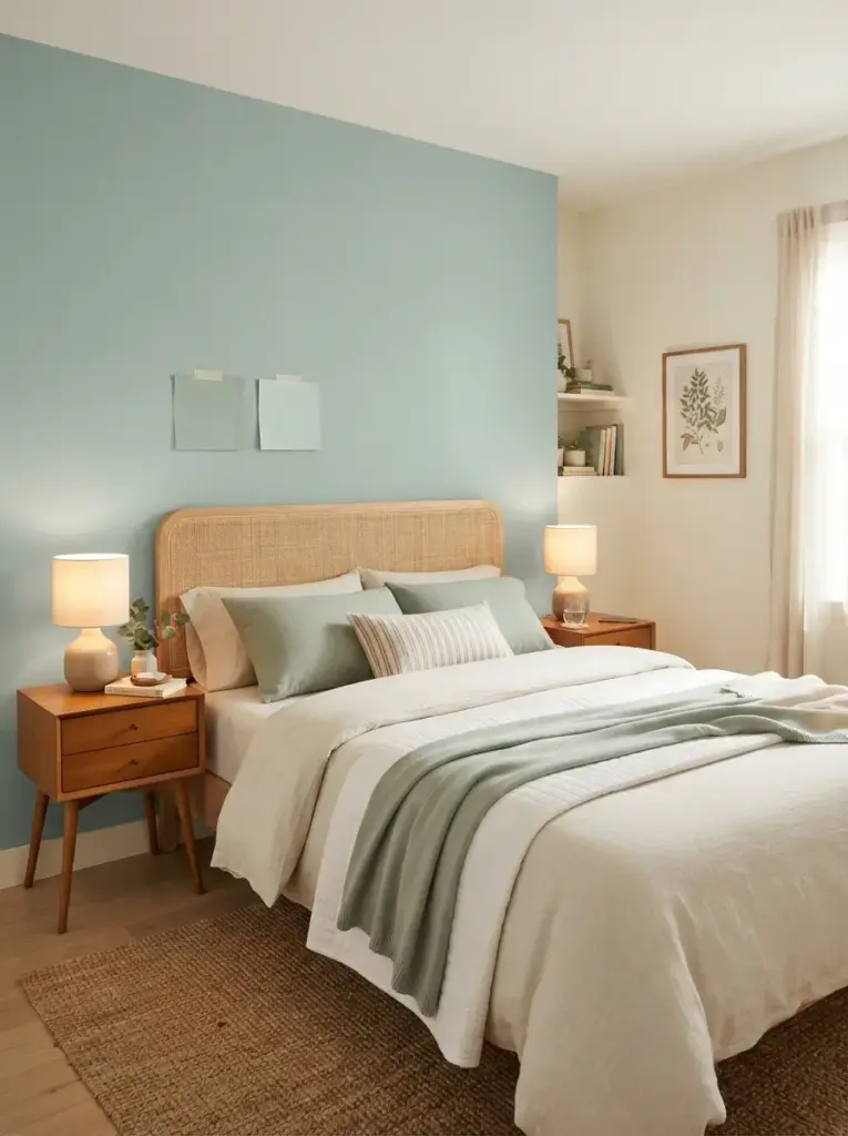 Paint One Mint Accent Wall